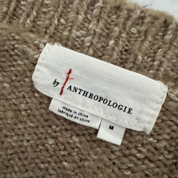 Anthropologie Maggie Bell Sleeve V Neck Sweater M - Picture 7 of 8